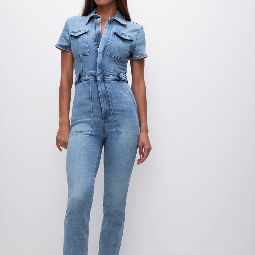 Good American Women's Blue Denim Jeans